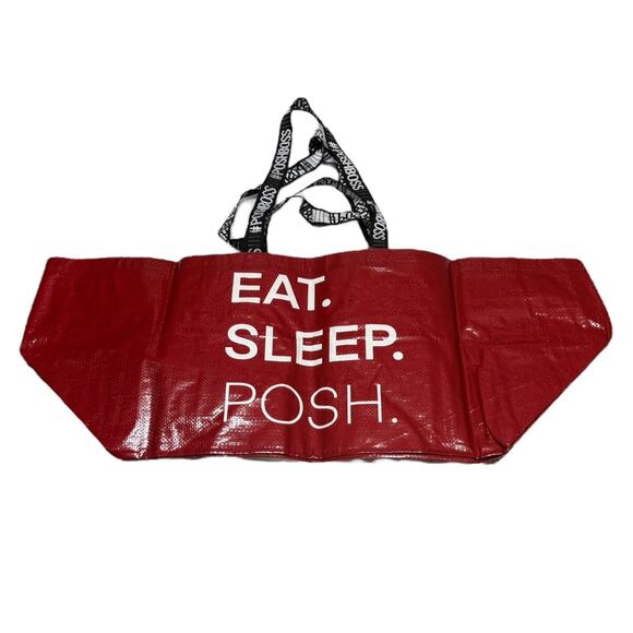 Poshmark Oversized Double Handled Tote - Picture 4 of 6